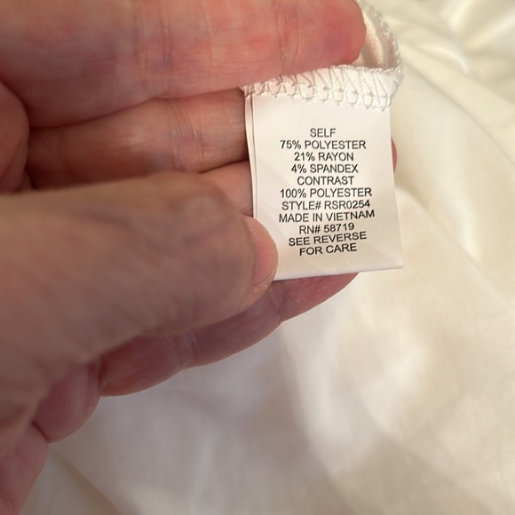 NWT NY Collection Long Sleeve Knit Cardigan with Chiffon Back - Picture 11 of 11